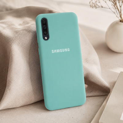 SILICONE CASE SAMSUNG A50 / SAMSUNG A30S CELESTE