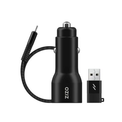 CARGADOR AUTO ZIZO POWERVAULT 20W USB-C + USB C/CM/A