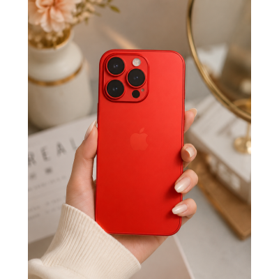 AG GLASS IPHONE 14 PRO MAX RED