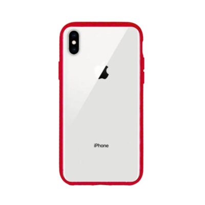 CLEAR CASE BORDE COLOR IPHONE XS MAX