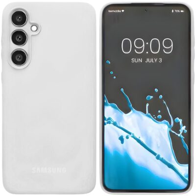 SILICONE CASE SAMSUNG A24 WHITE