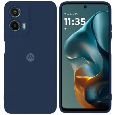 SILICONE CASE MOTOROLA G35 MIDNIGHT BLUE