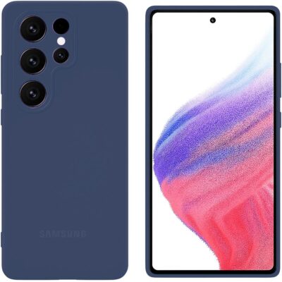 SILICONE CASE SAMSUNG S23 ULTRA MIDNIGHT BLUE