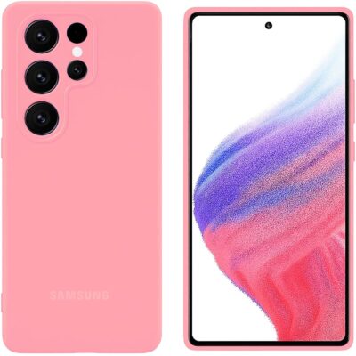 SILICONE CASE SAMSUNG S23 ULTRA ROSE PINK
