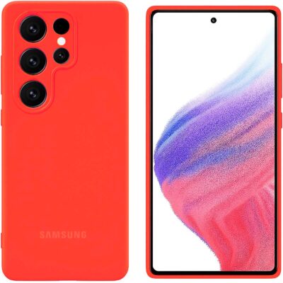 SILICONE CASE SAMSUNG S23 ULTRA RED