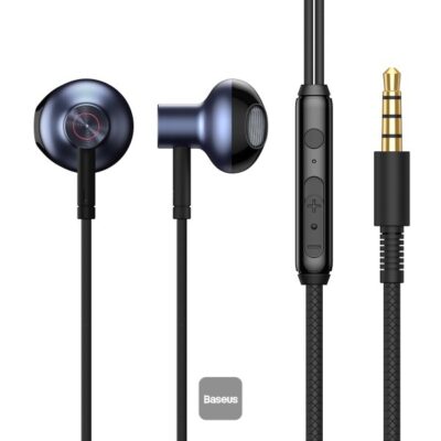 AURICULARES BASEUS ENCOK 3,5MM H19 NEGROS