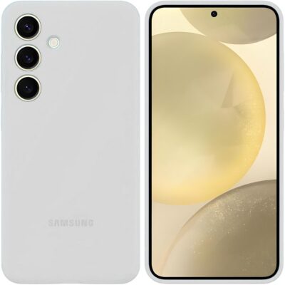 SILICONE CASE SAMSUNG S24 PLUS WHITE