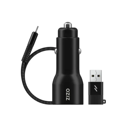 CARGADOR AUTO ZIZO 20W c/cable TIPO C