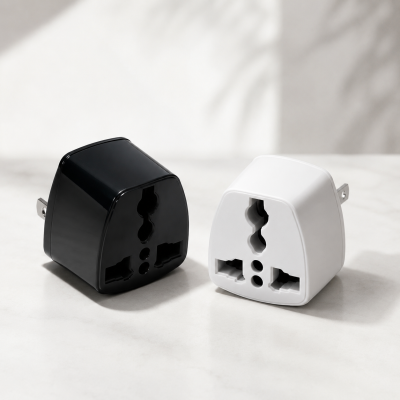 ADAPTADOR DE PARED REFORZADO IGNIFUGO BLANCO Y NEGRO