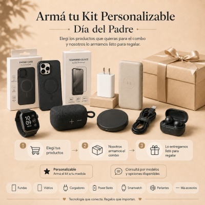 KIT PERSONALIZADO REGALO DÍA DEL PADRE